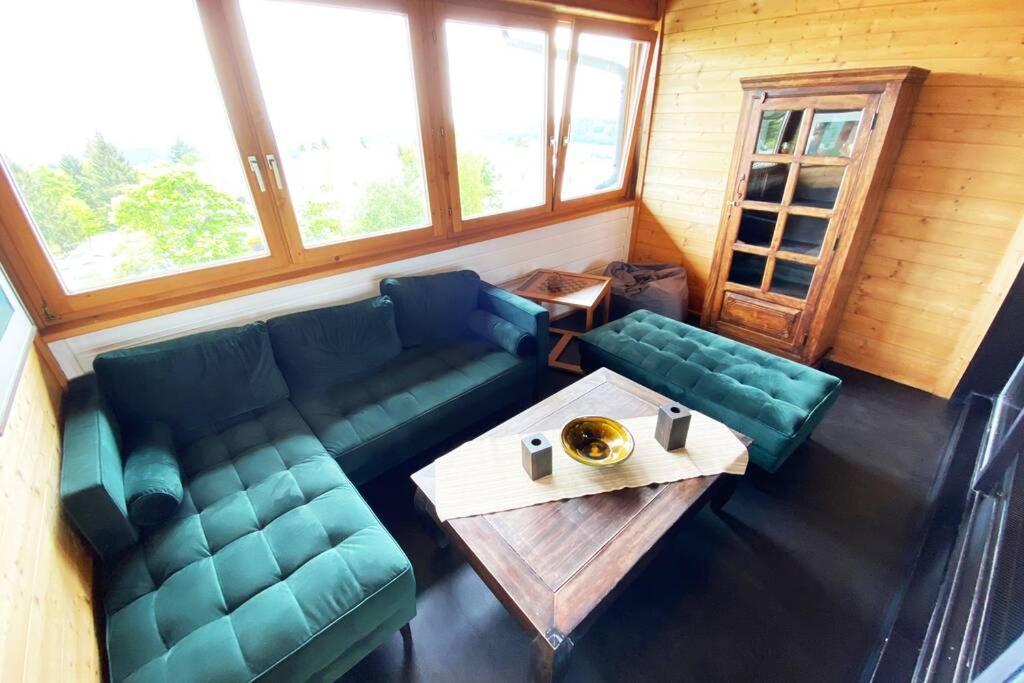 PENTHOUSE mitten im BAYERISCHEN WALD +NETFLIX +AUSSICHT = SUPER COZY Sankt Englmar Exterior foto